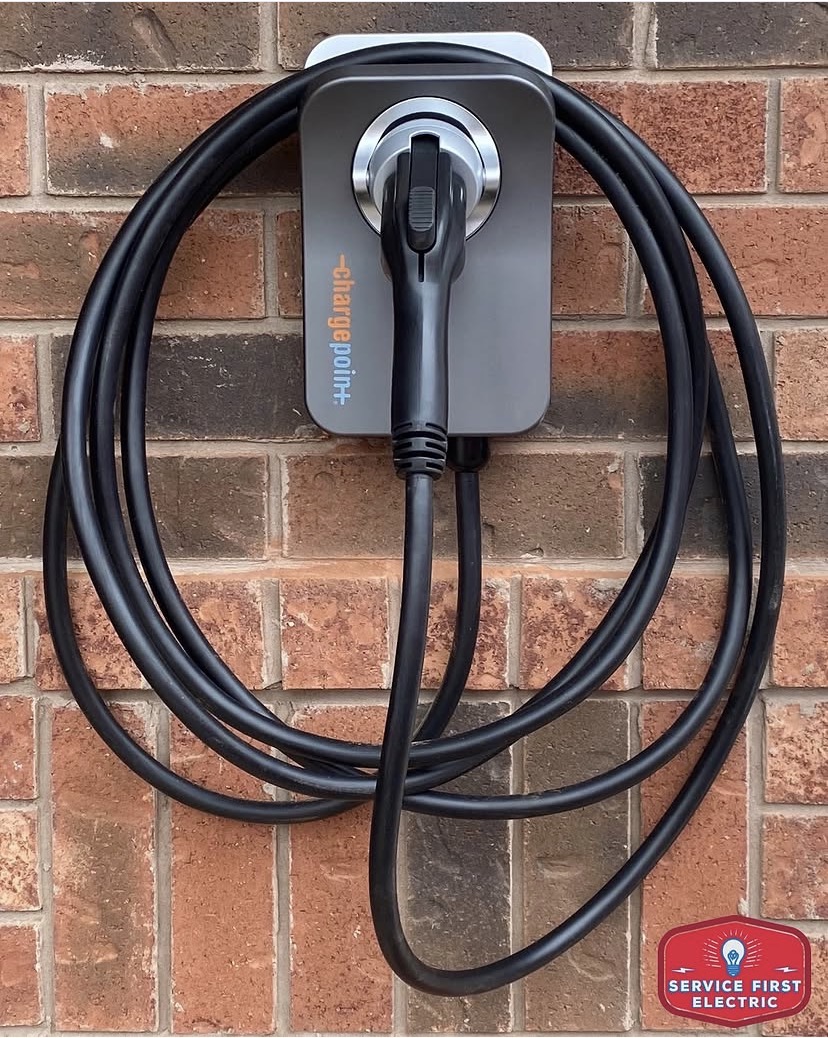 Outdoor ChargePoint Home Flex Installation