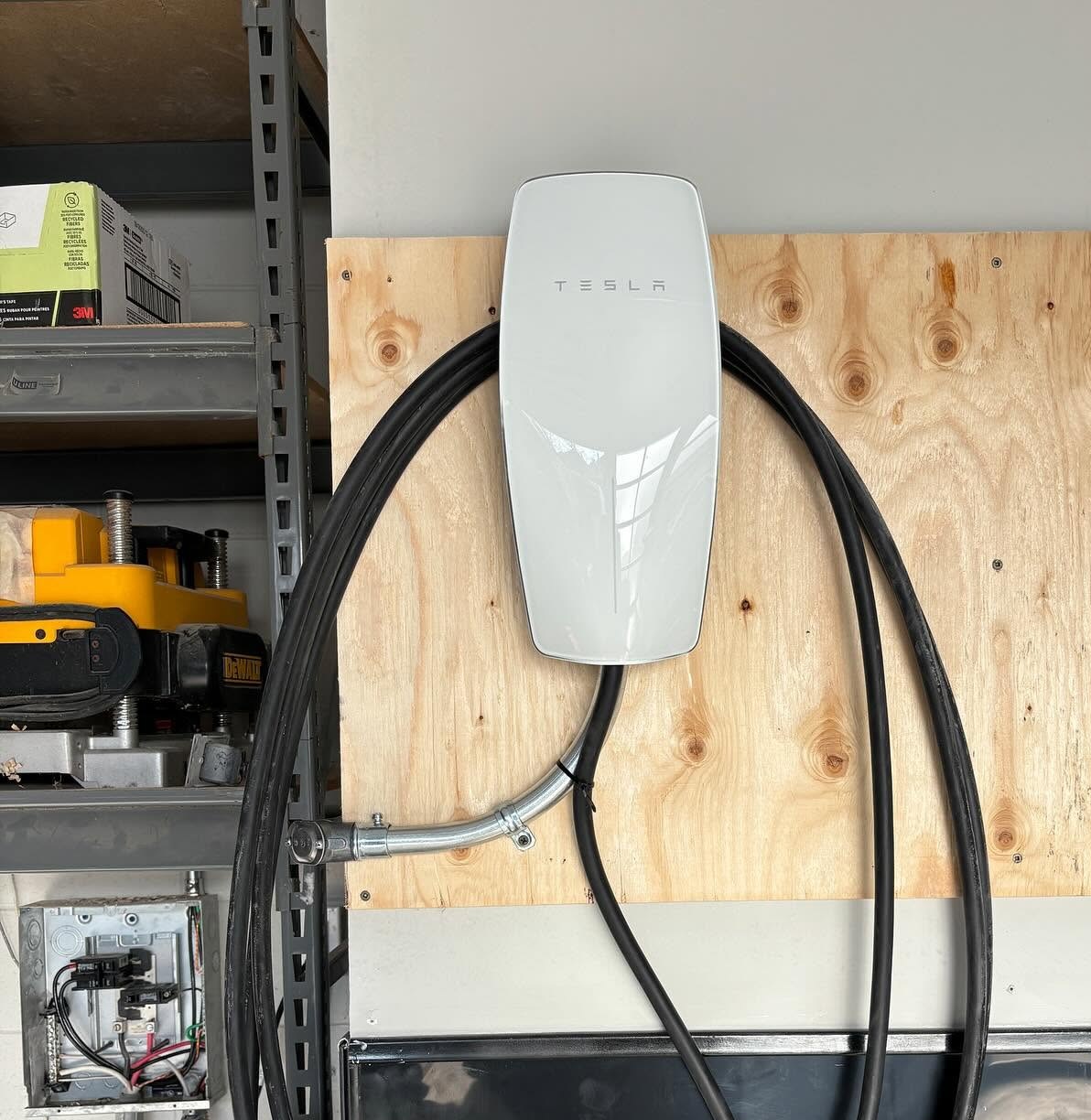 Tesla Wall Connector Installation